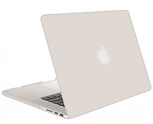 Чехол Mosiso Rubberized White Frost для MacBook Pro 13 Retina 