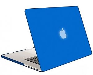 Чехол Mosiso Rubberized Blue для MacBook Pro 13 Retina 