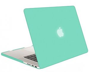 Чехол Mosiso Rubberized Hot Blue для MacBook Pro 13 Retina 